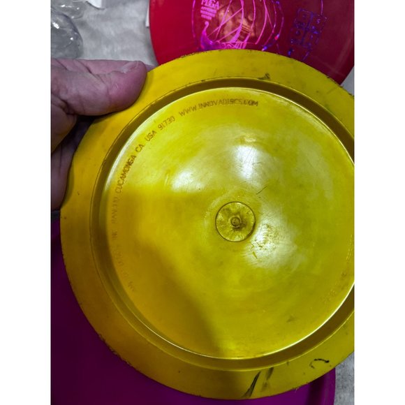 Disc Golf Dynamic Judge, Innova Pro distance driver, PDGA, and double ring stamp - Picture 6 of 9